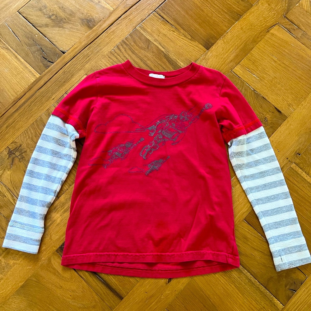 Neve and Hawk Kids Robot Shirt Size 3-4